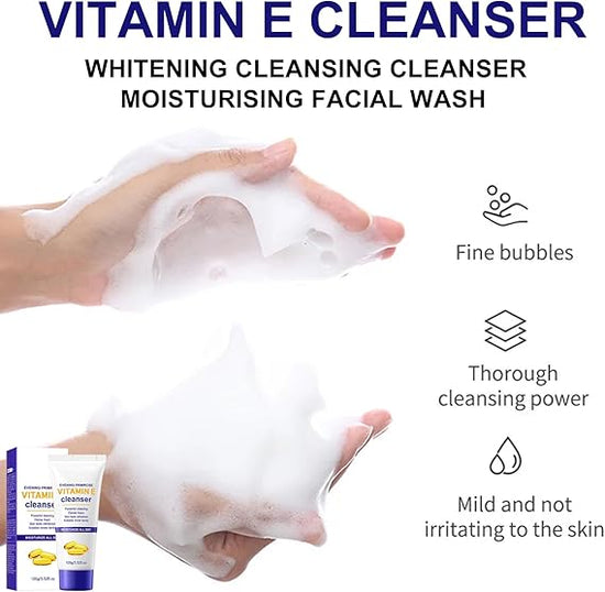 Crema - Jabón limpiador Facial Vitamin E